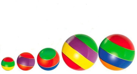 Купить Мячи резиновые (комплект из 5 мячей различного диаметра) в Североморске 