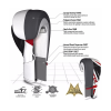 Купить Перчатки боксерские RDX REX F10 WHITE BGR-F10W, 12 oz в Североморске 