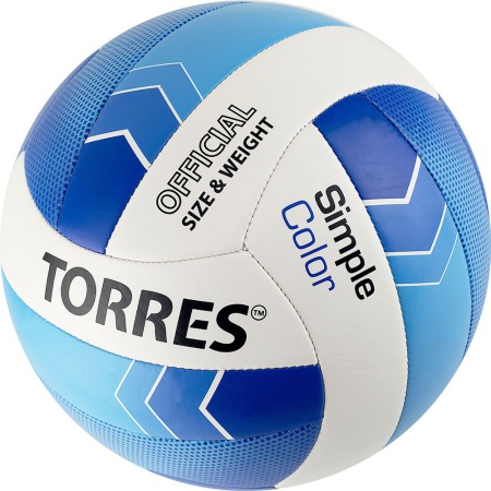 Купить Мяч волейбольный Torres Simple Color любительский р.5 в Североморске 